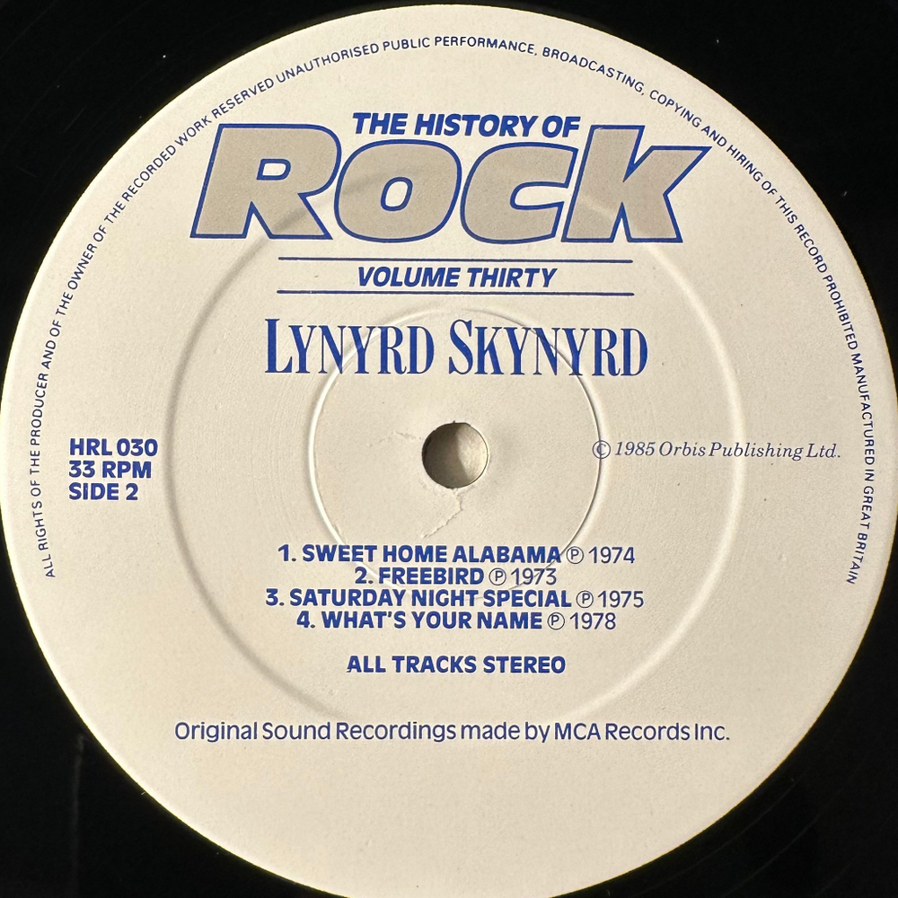 The History Of Rock 30 (Англия 1985г.) 2LP