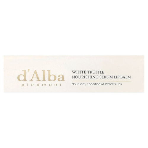 d'Alba, питательная сыворотка и бальзам для губ с белым трюфелем, 3,6 г (0,12 унции)
