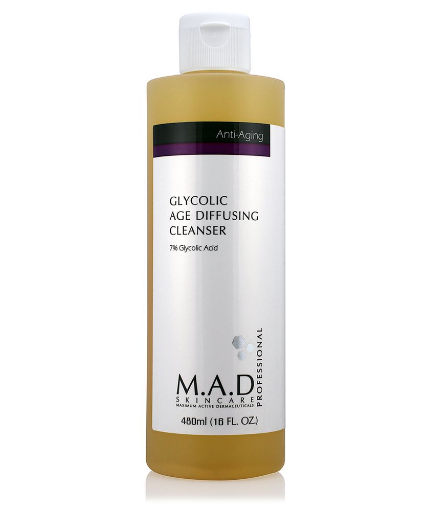 Glycolic Age Diffusing Cleanser — Очищающий гель с 7% гликолевой кислотой предотвращающий старение кожи, 480 мл.