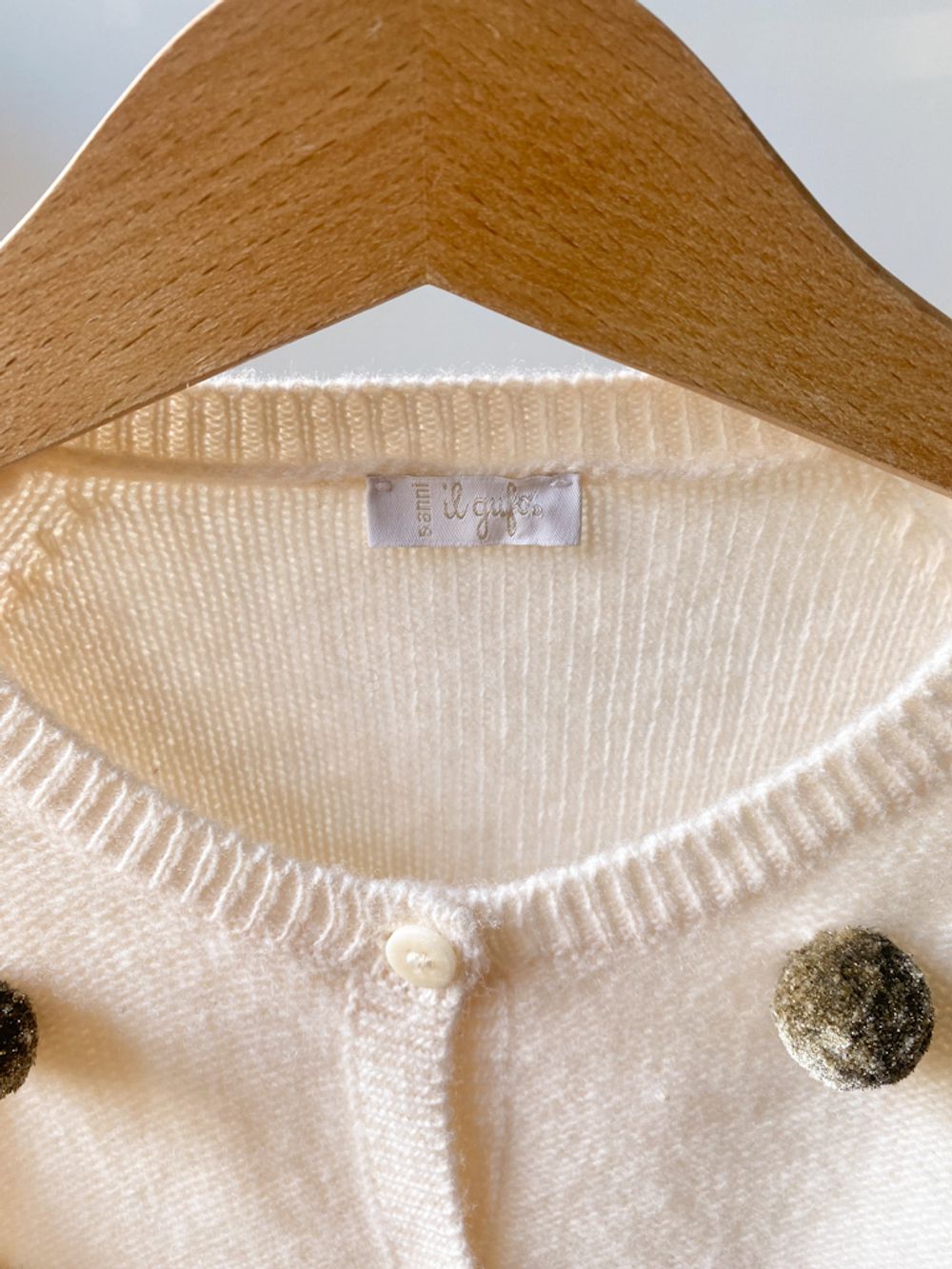 Шерстяной кардиган Il Gufo, 110