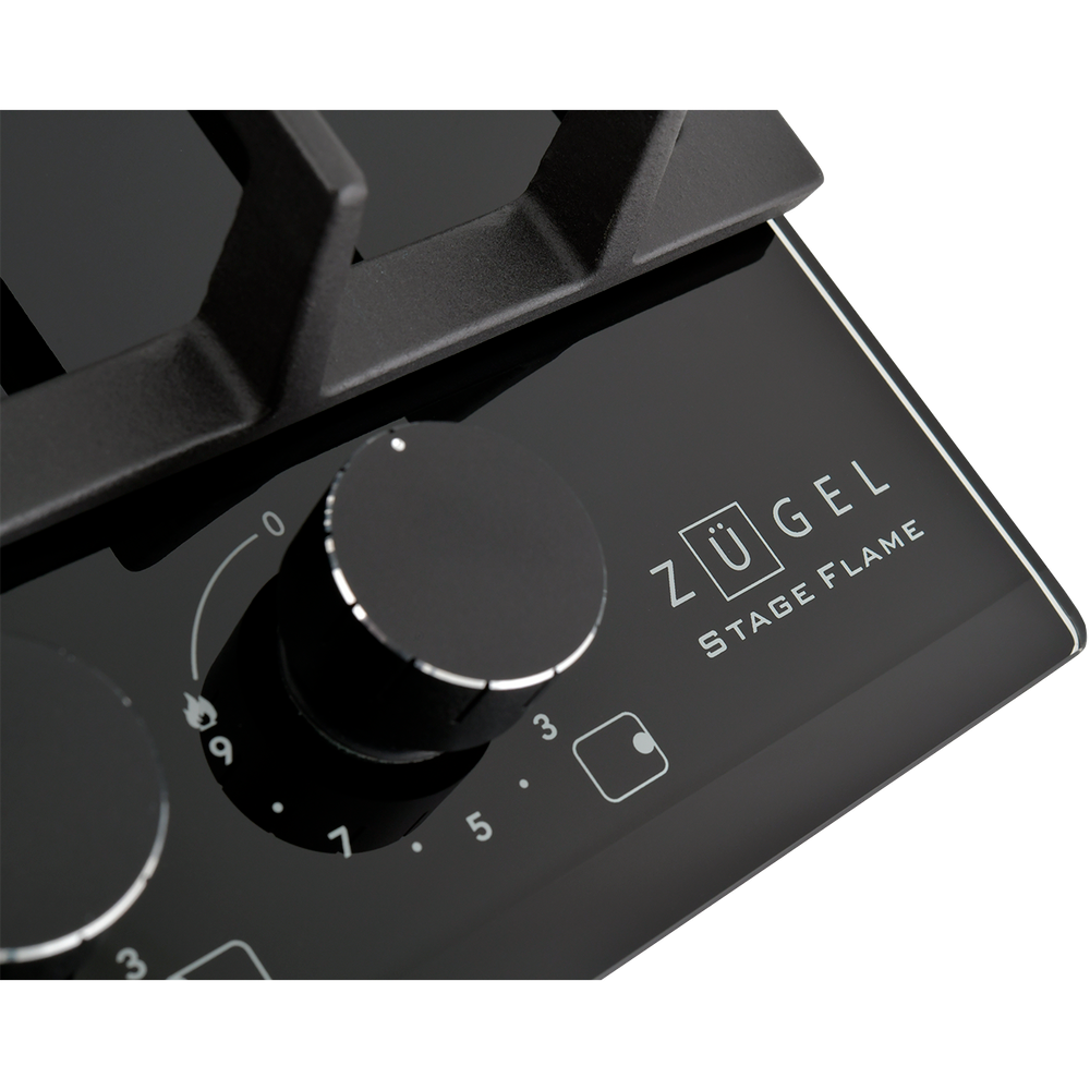 Встраиваемая газовая варочная панель ZUGEL ZGH450X