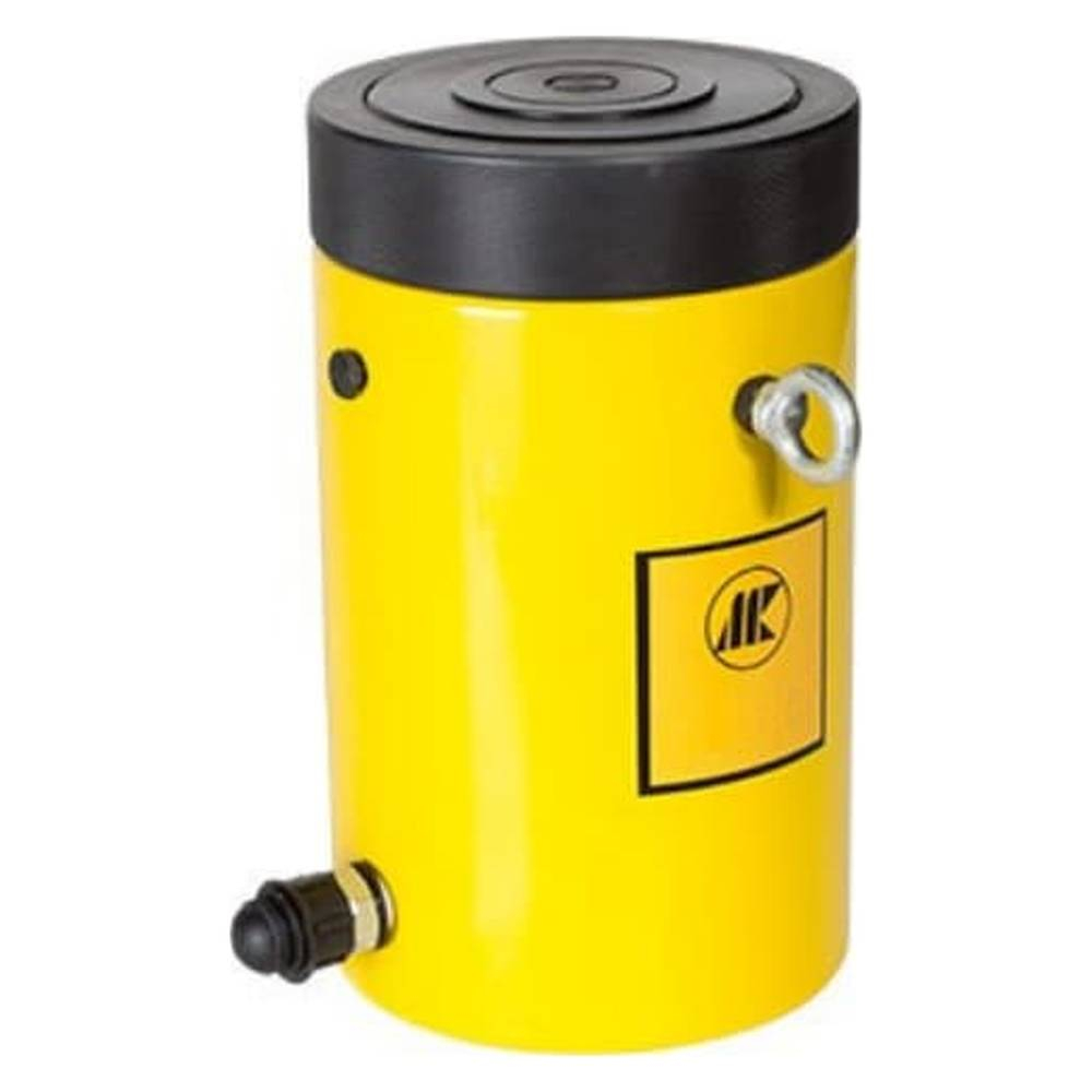 Домкрат грузовой Инстан с фиксирующей гайкой и пружинным возвратом штока ДГ300-200ПГ (300т, ход 200мм)