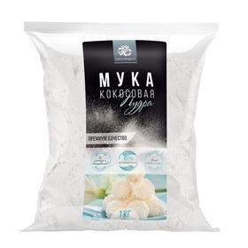 Кокосовая мука, пудра, Орехпродукт 1 кг.