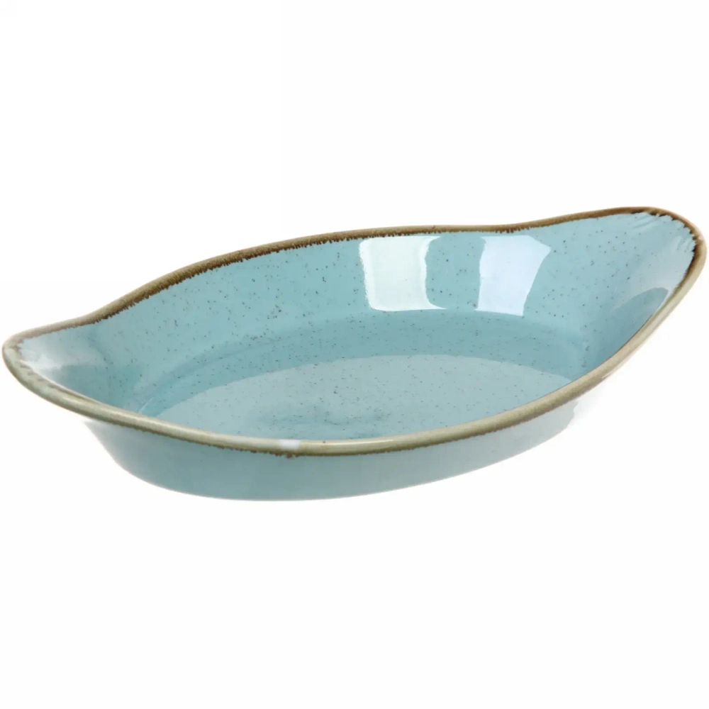 Форма для запекания керамическая «Tiffany Blue» 23*13*4,3см