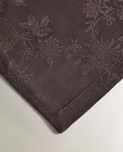 ZARA HOME ЖАККАРДОВАЯ САЛФЕТКАУ (УПАКОВКА ИЗ 2 ШТУК), КОРИЧНЕВЫЙ