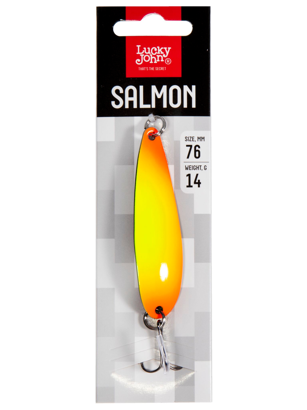 Блесна Lucky John Salmon 76 мм, 14 г, цвет 006