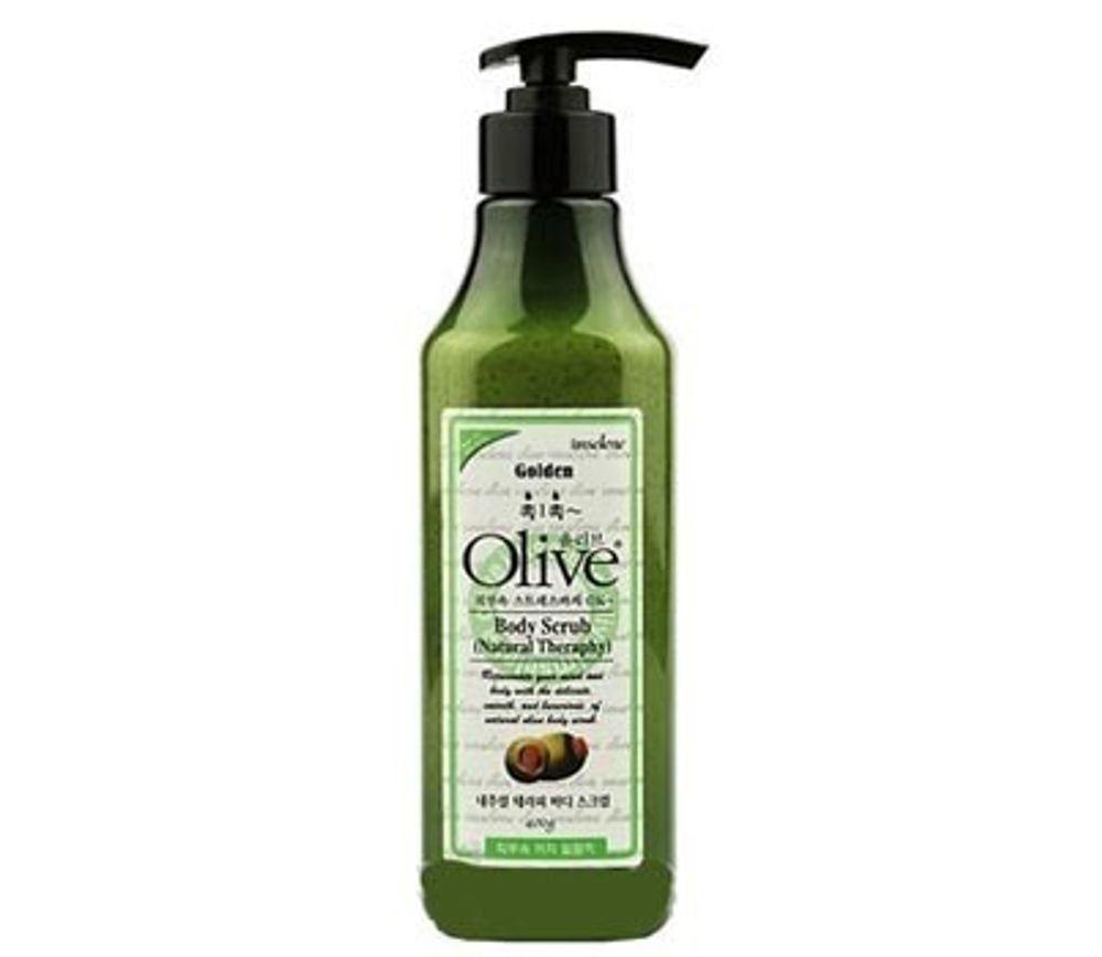 Увлажняющий скраб для тела с экстрактом оливы Mira Cosmetics Olive Body Scrub Natural (400g)