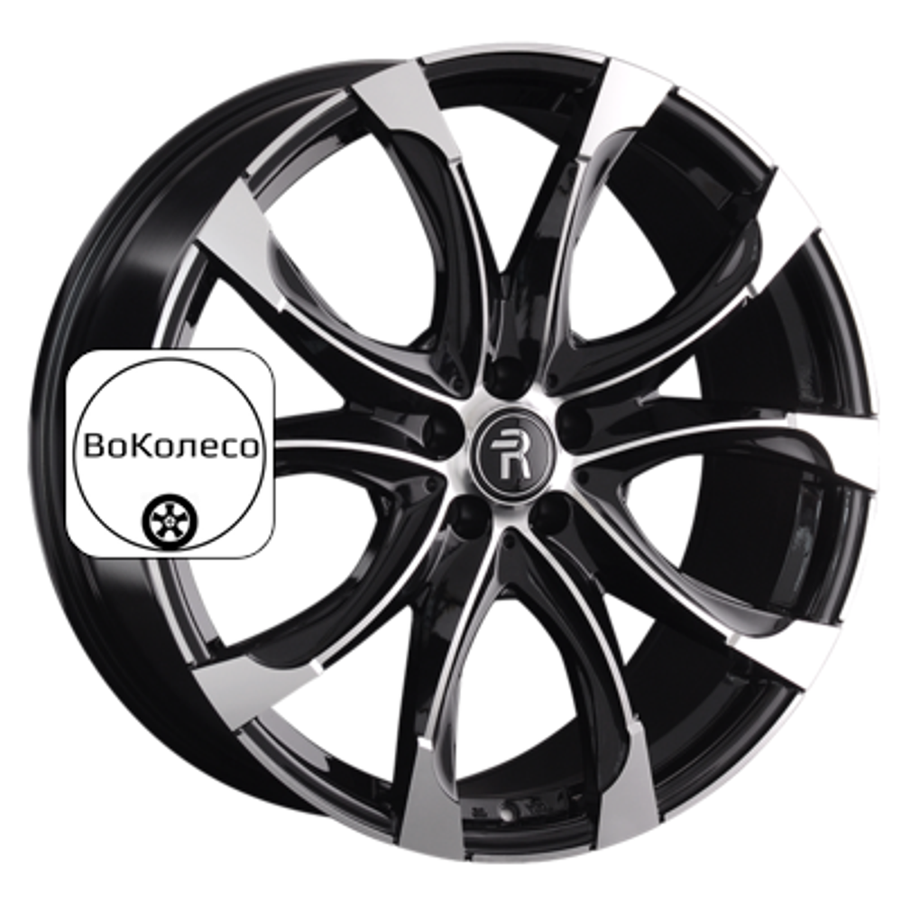 9,5x22/5x120 ET49 D72,6 LR54 BKF (конус, LR002) Replay