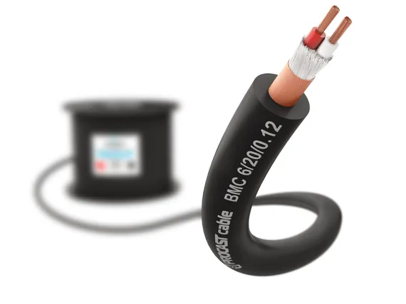 PROCAST cable BMC 6/20/0,12 - профессиональный балансный микрофонный (сигнальный) кабель