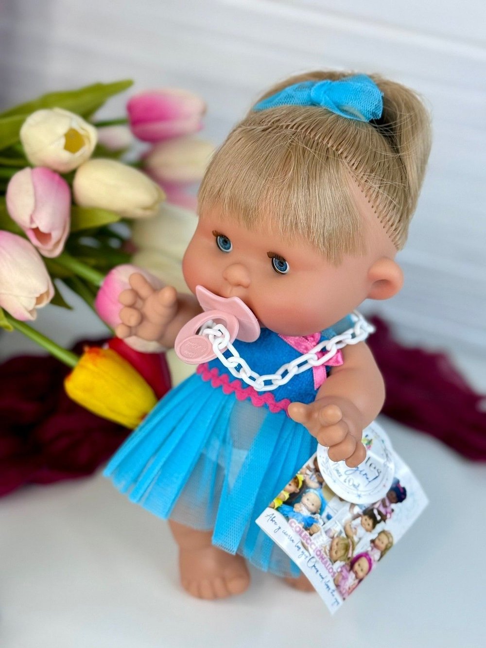 Пупс Nines 26см PEPOTE с закрывающими глазками (N804A1)
