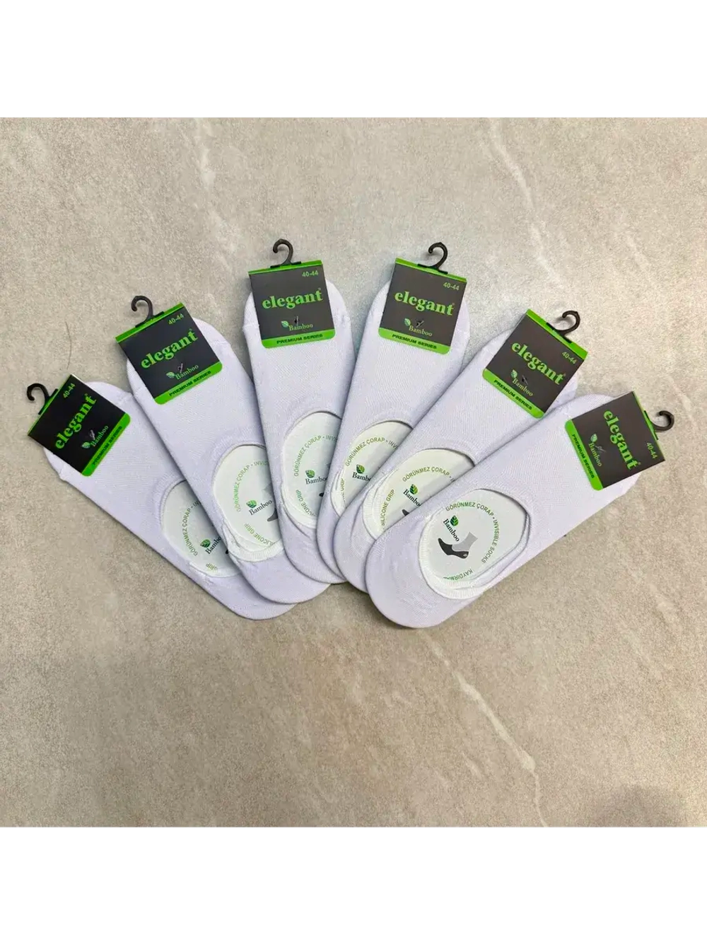 Следки комплект 6 пар 1.3.460-Бел