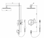 Душевая система RGW Shower Panels SP-52
