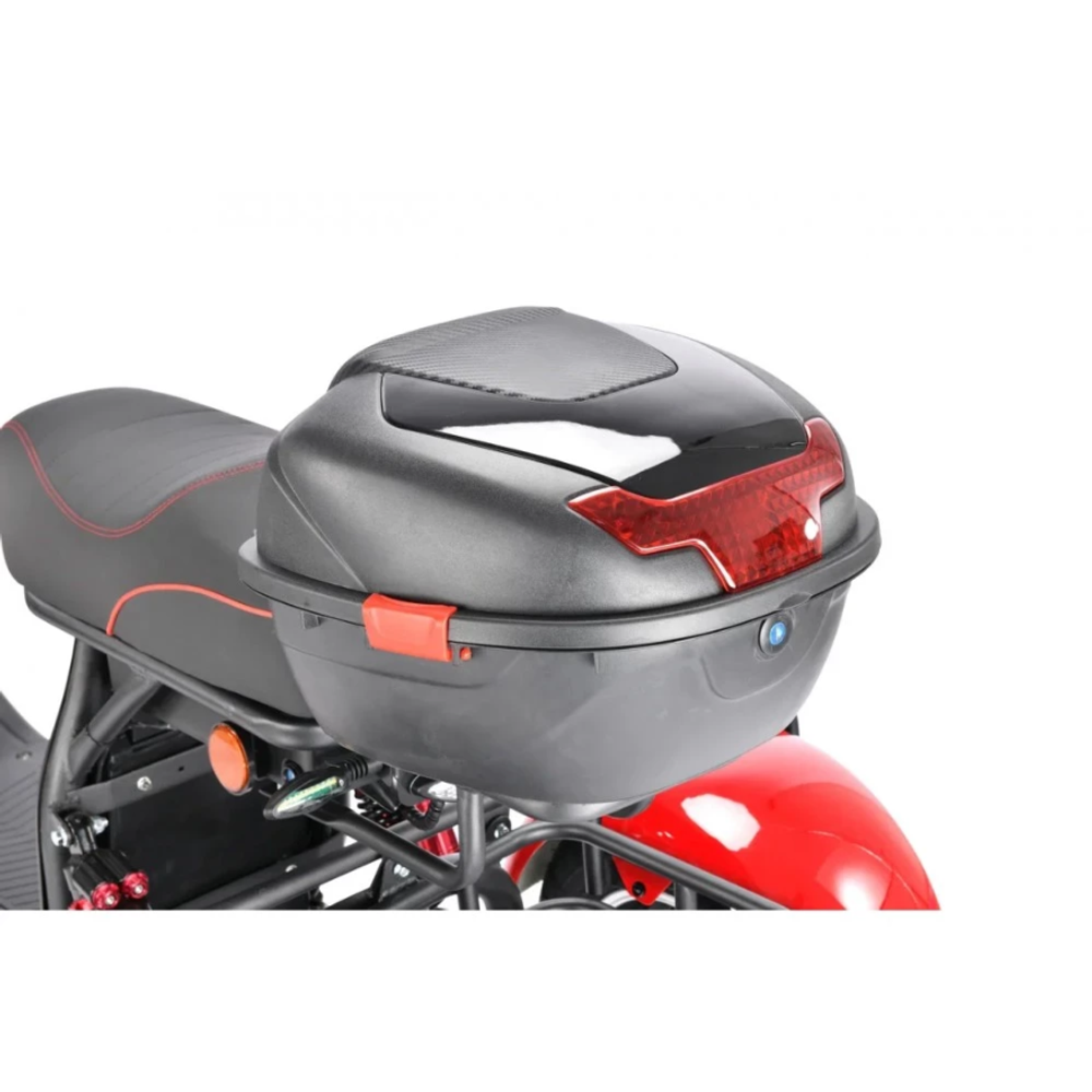 Трехколесный электроскутер CityCoco WHITE SIBERIA pro 3000W TRIKE+ красный