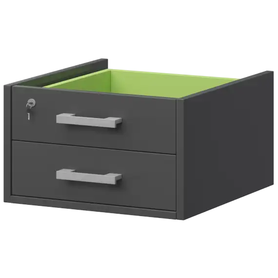 Тумба подвесная АТ-02 Антрацит 430x450x280 Арго