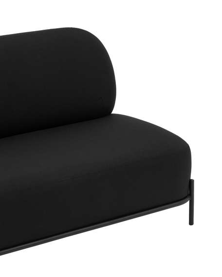 Диван Midnignt черная рогожка