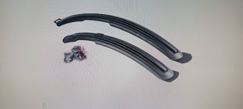 Крылья пластиковые 26" к-т 2 шт 1/50+запчасти XGNB-041-2