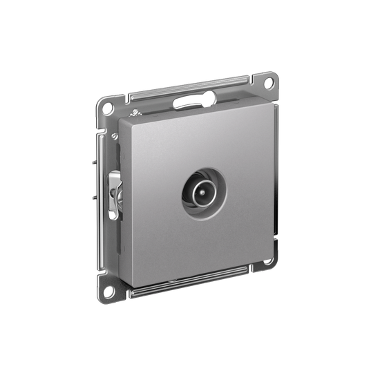 Розетка телевизионная TV AtlasDesign коннектор механизм алюм. SE ATN000393