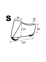 Чехол AG мото S (мотоциклы до 150 куб.) 200*80*120см