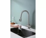 Смеситель для кухни Paulmark Lange La214212-BS брашированная сталь