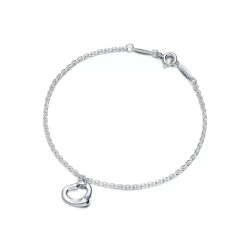 Браслет из серебра 925,Tiffany 💙Open heart, В наличии