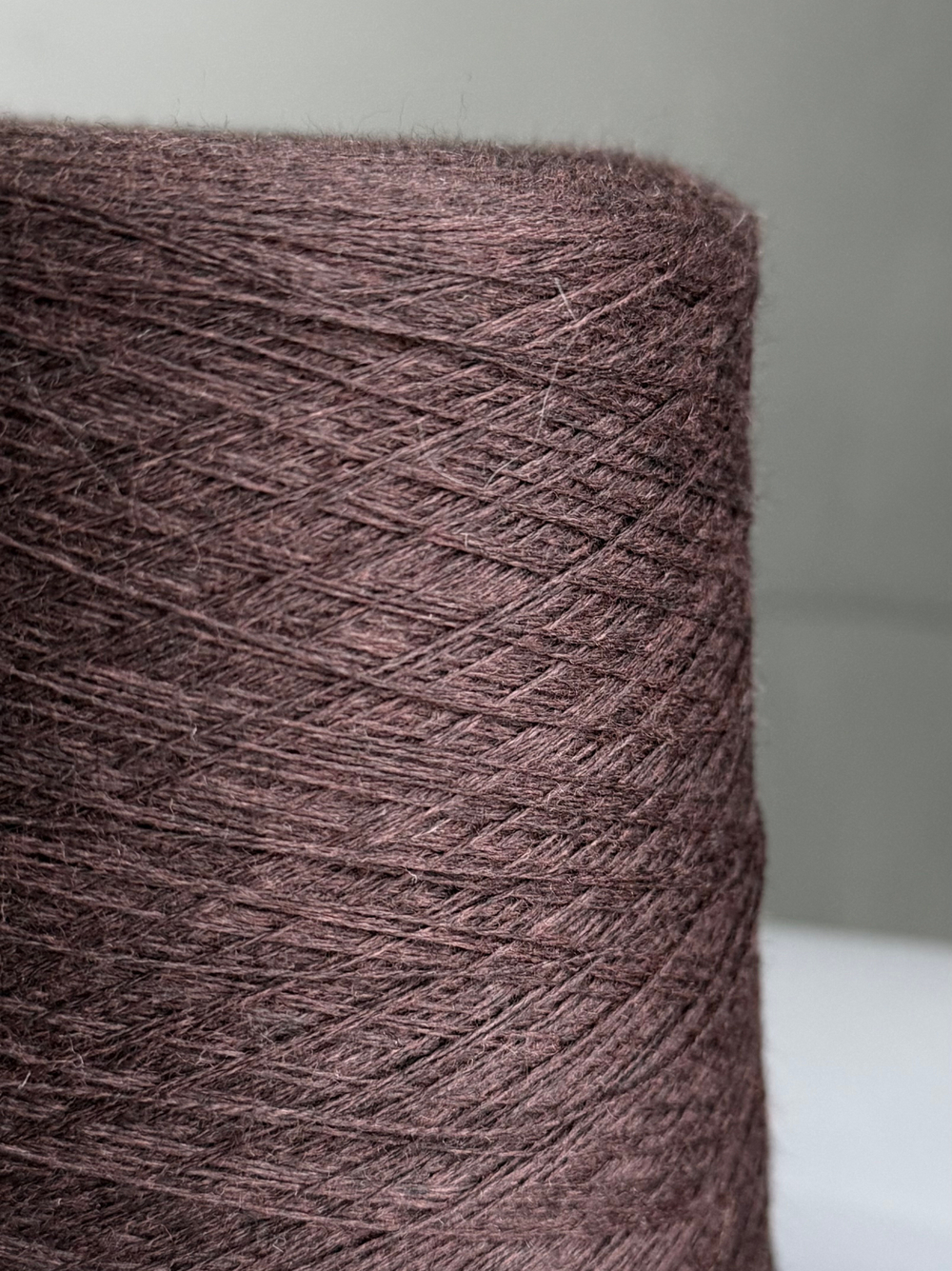 Пряжа Zegna Baruffa Cashwool 2/30 (100% мериносовая шерсть гребенная) , 1500м/100гр, шоколад меланж