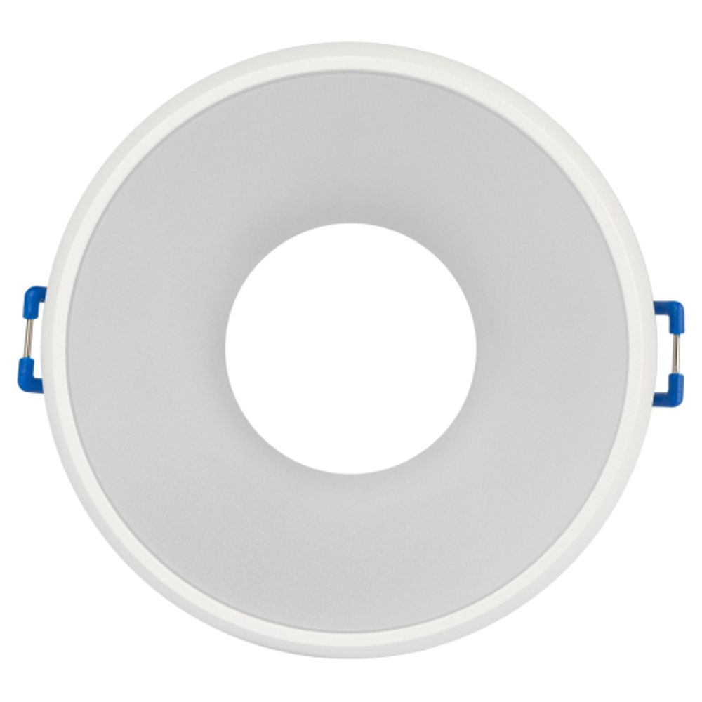 Светильник встраиваемый декоративный ЭРА DK100 WH под лампу MR16 GU5.3 белый