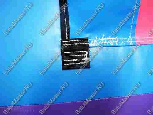 Коммерческий батут "Башня розовой феи", 4*3*4 м