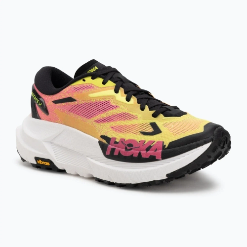 Кроссовки для бега Hoka Mafate X neon hoka citrus/neon rose