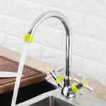 Смеситель для кухни, Frud, с кран-буксой, зел, R49118-6