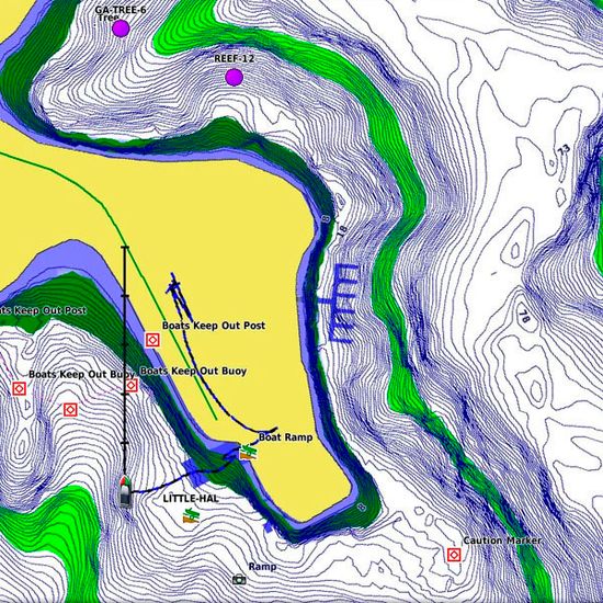Красное и Аравийское море, Персидский залив карта глубин Garmin BlueChart G3 HXAW005R
