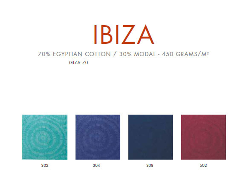 Полотенце пляжное 105x200 Abyss & Habidecor Ibiza Blue Night Португалия