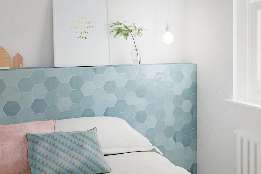 Wow Zellige Hexa Mint 10.8x12.4