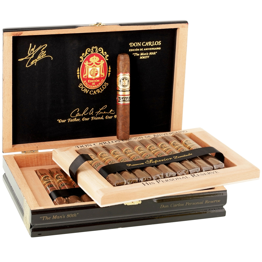 Arturo Fuente Don Carlos The Mans 80th Personal Reserve Robusto