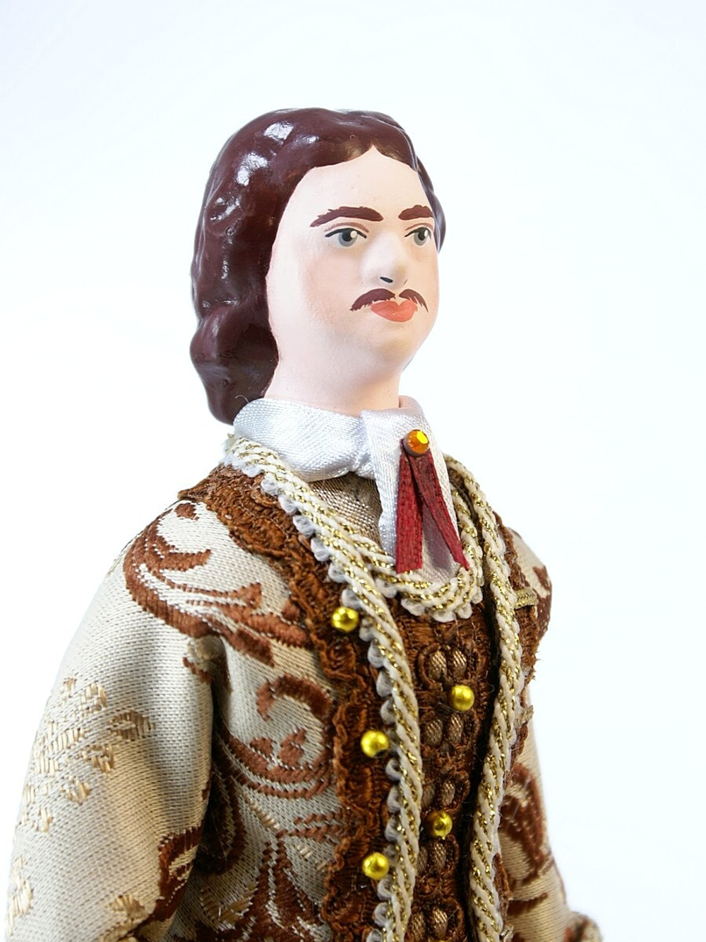 Кукла коллекционная Пётр Первый в бальном костюме