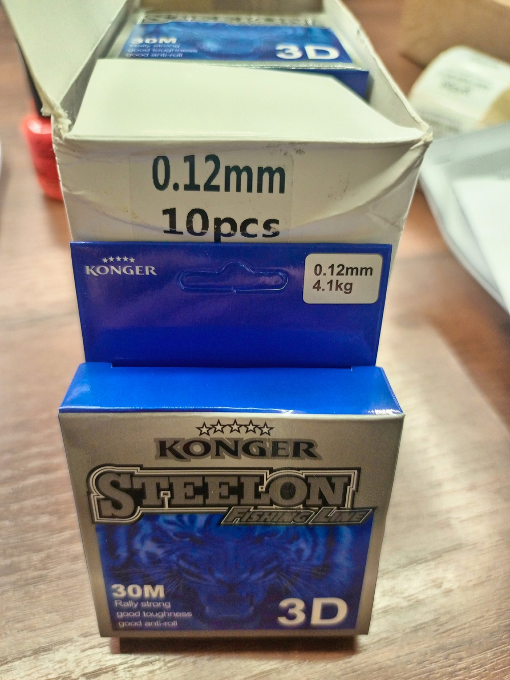 Леска KONDER 3D 30м 0,12