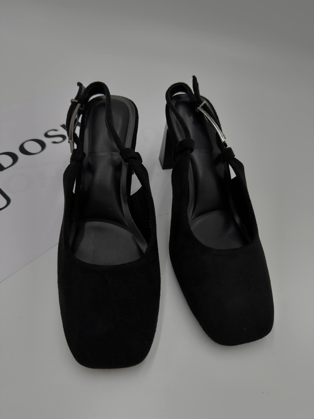 Туфли женские экокожа арт. 331-7 цвет "чёрный"