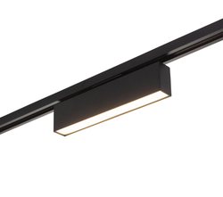 DK6430-BK Трековый светильник IP 20, 10 Вт, LED 3000, черный, алюминий