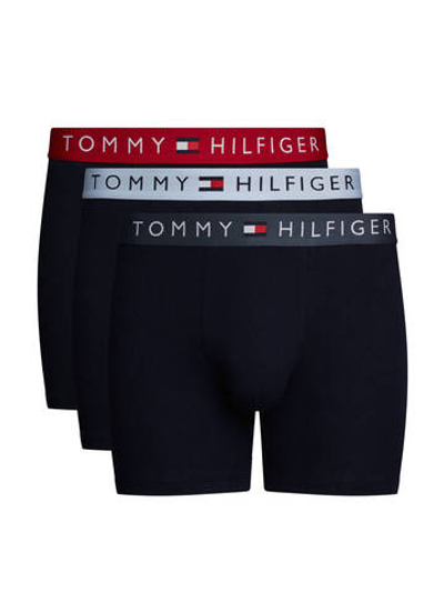 Трусики-боксеры 3шт. Tommy Hilfiger - черный(UM0UM03431)