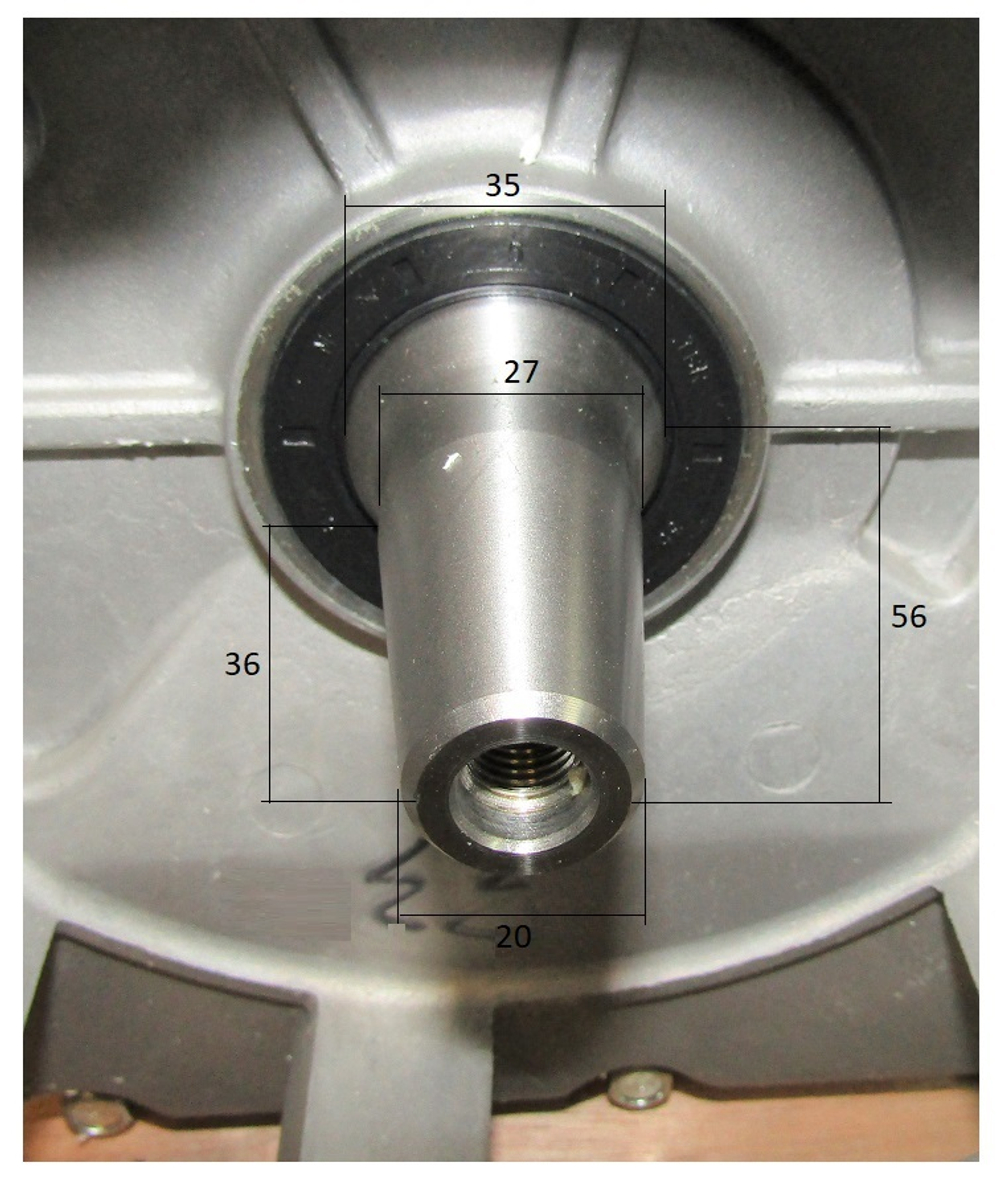 Двигатель бензиновый TSS KM 190FD (SGG6000EN/KM7500AE)