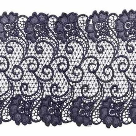 3AR805 Кружево матовое гипюр 18,5см*9,14м (240 лаванда)