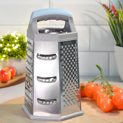 Терка 6-ти гранная 24см, нерж