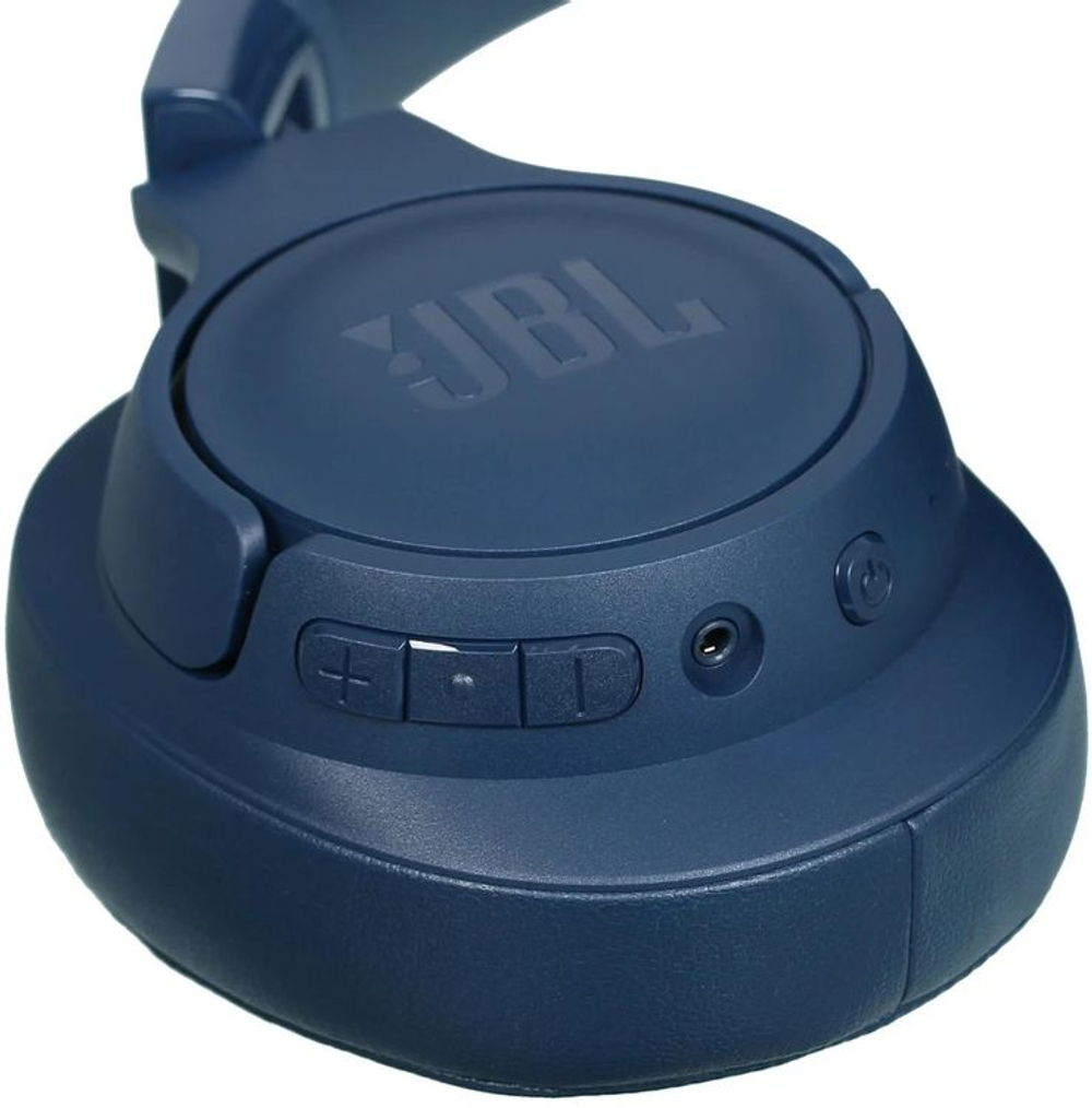 Наушники JBL Tune 720 BT, 3.5 мм/Bluetooth, мониторные, синий [jblt720btblu]