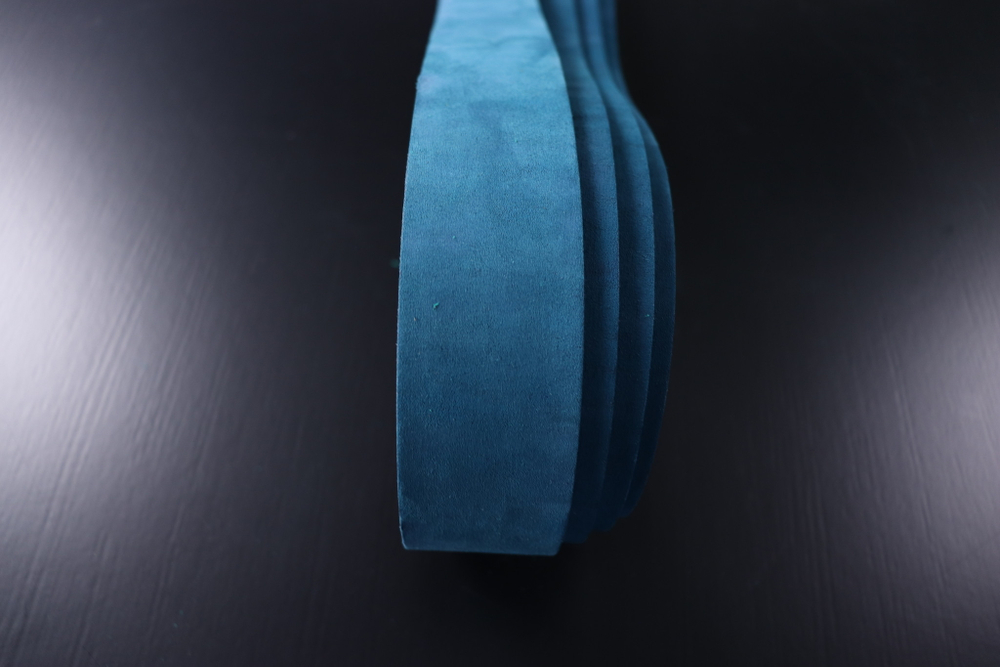 Ременная заготовка Шелк Голубая