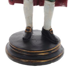 GAEM Фигурка декоративная "Кот" с часами, L14 W13 H41 см