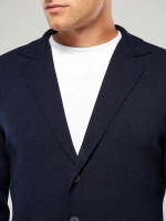 Пиджак вязаный