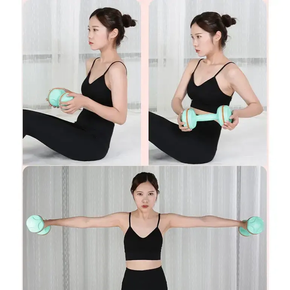 Гантель пластиковая 3 кг