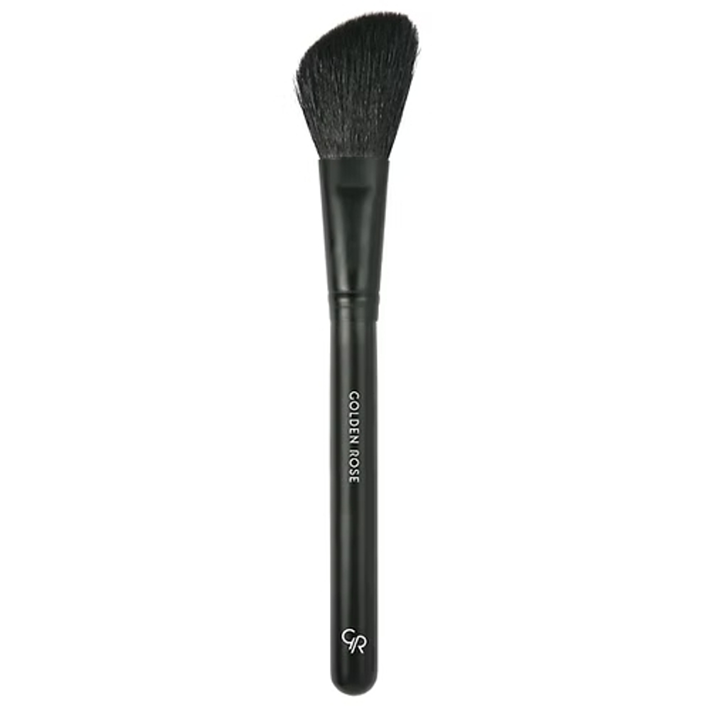 Скошенная кисть для румян Golden Rose ANGLE BLUSHER BRUSH