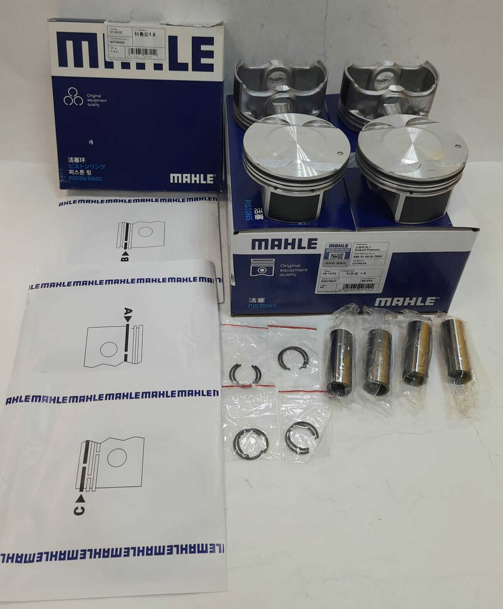 Поршни с кольцами STD Z18XER MAHLE