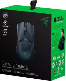 Мышь Razer Viper Ultimate Wireless + Dock Black (RZ01-03050100-R3G1)