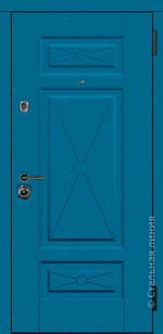 Париж (RAL 5019/Белый RAL 9003) Paris